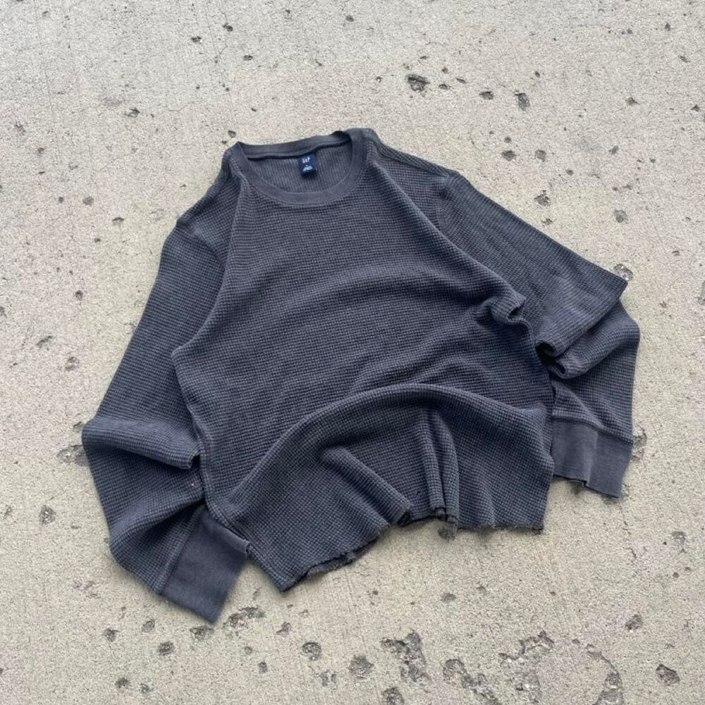 Gap Streetwear Y2K Thermal Longsleeve Shirt